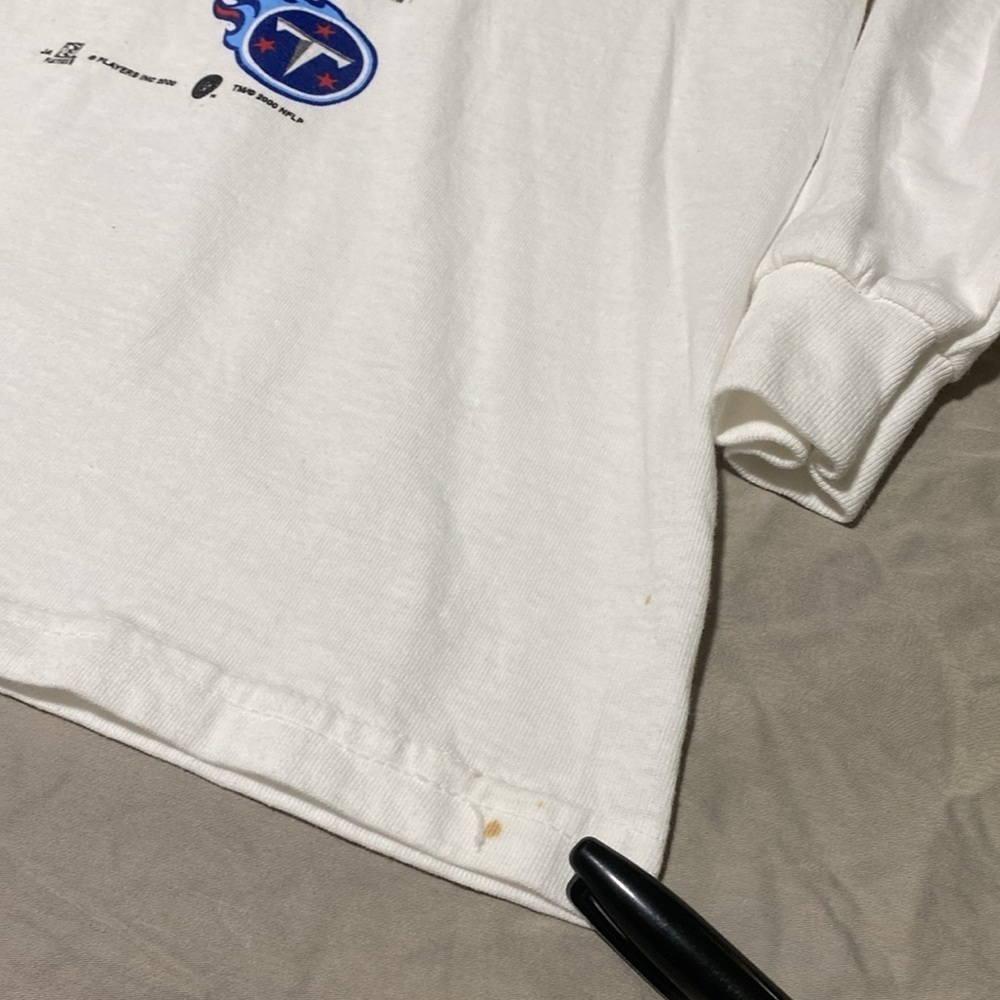 Tennessee Titans AFC Central Champions Super Bowl XXXV men’s tshirt size Large - Picture 6 of 10